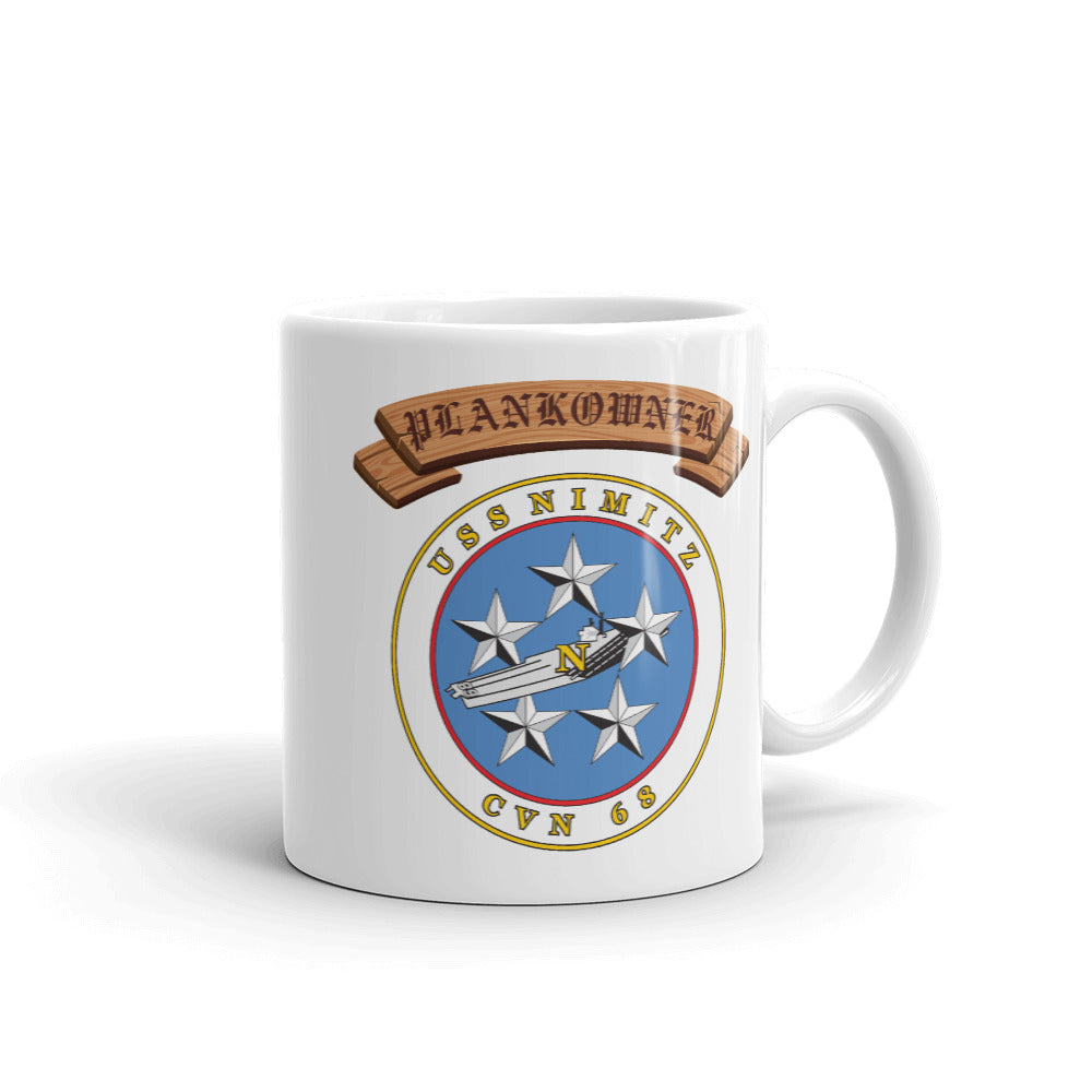 USS Nimitz (CVN-68) Plankowner Mug