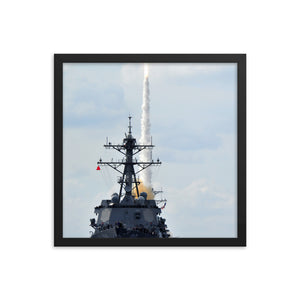 USS Farragut (DDG-99) Framed Ship Photo