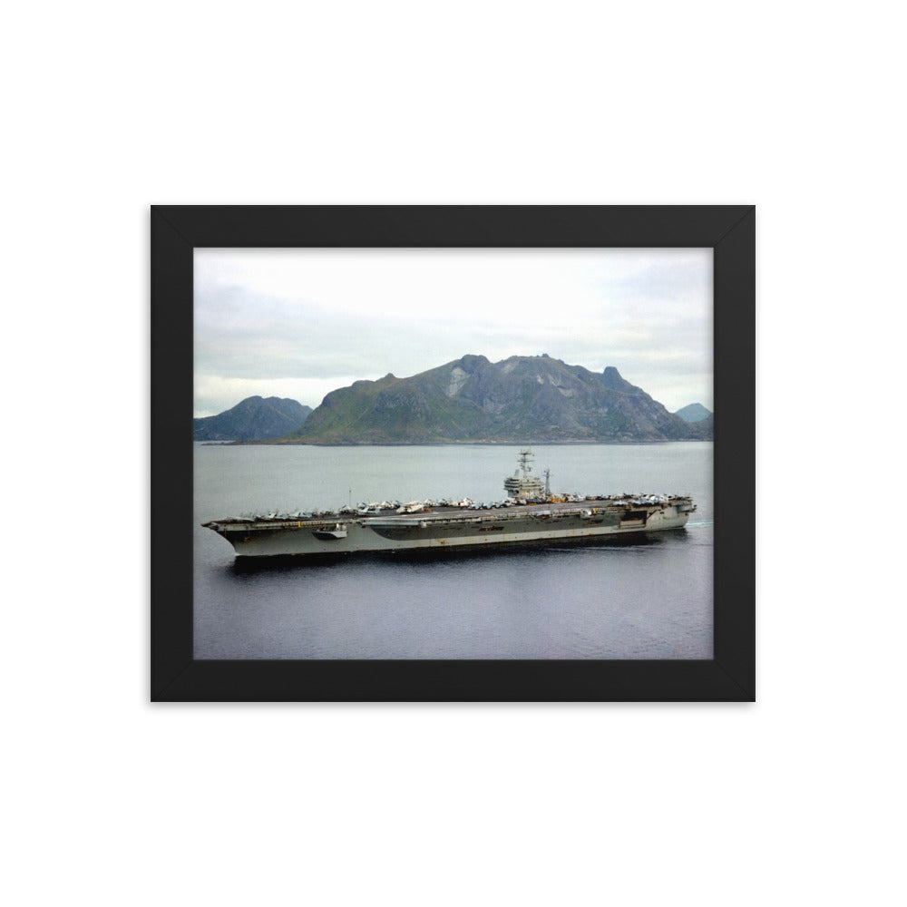 USS Nimitz (CVN-68) Framed Ship Photo