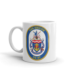 USS Shiloh (CG-67) Ship's Crest Mug