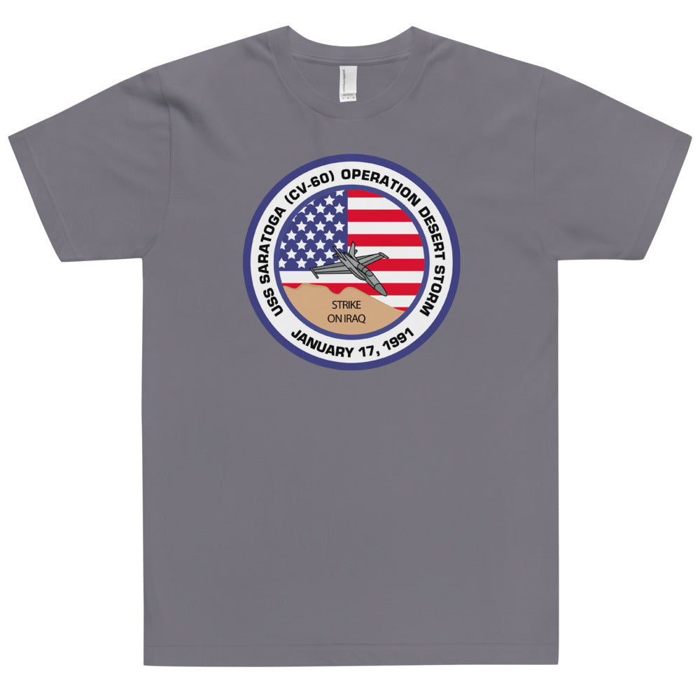 USS Saratoga (CV-60) Operation Desert Storm T-Shirt