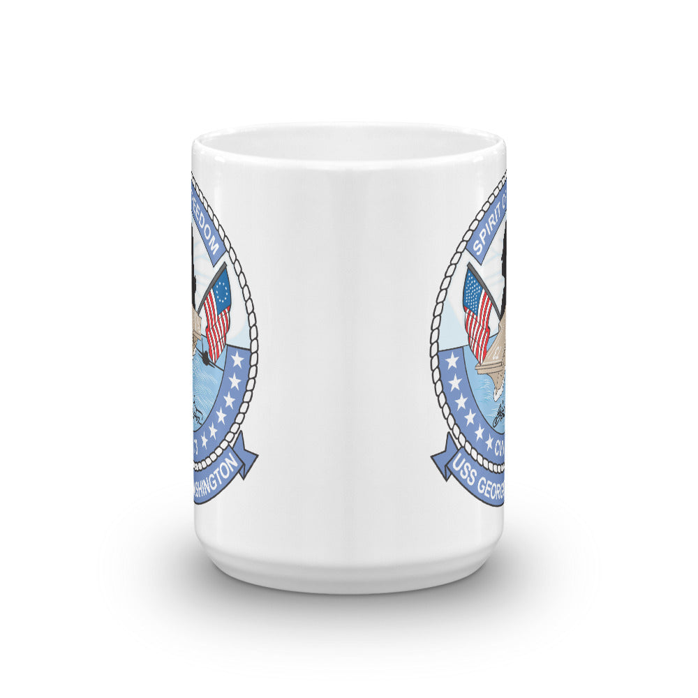 USS George Washington (CVN-73) Ship's Crest Mug