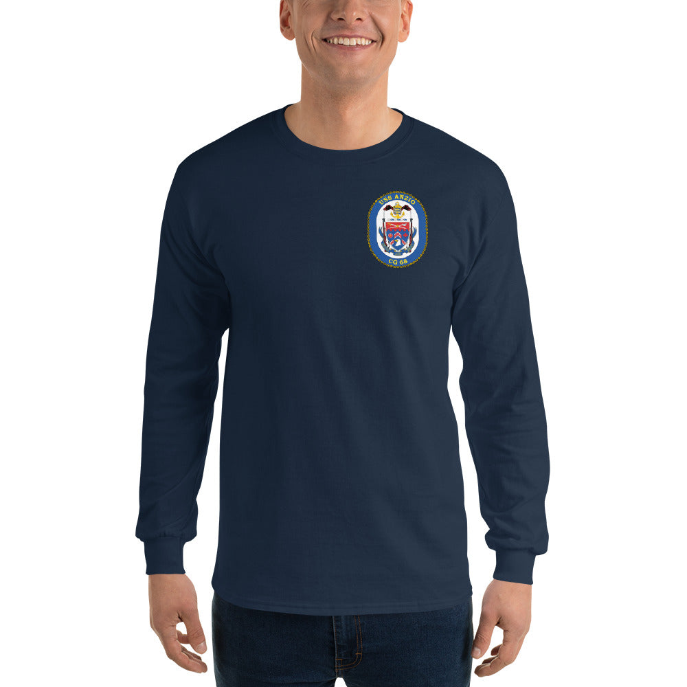 USS Anzio (CG-68) 1998 Long Sleeve Cruise Shirt