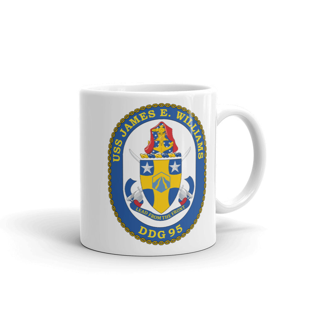 USS James E. Williams (DDG-95) Ship's Crest Mug