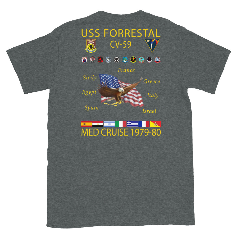 USS Forrestal (CV-59) 1979-80 Cruise Shirt
