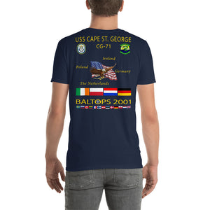 USS Cape St George (CG-71) 2001 Cruise Shirt