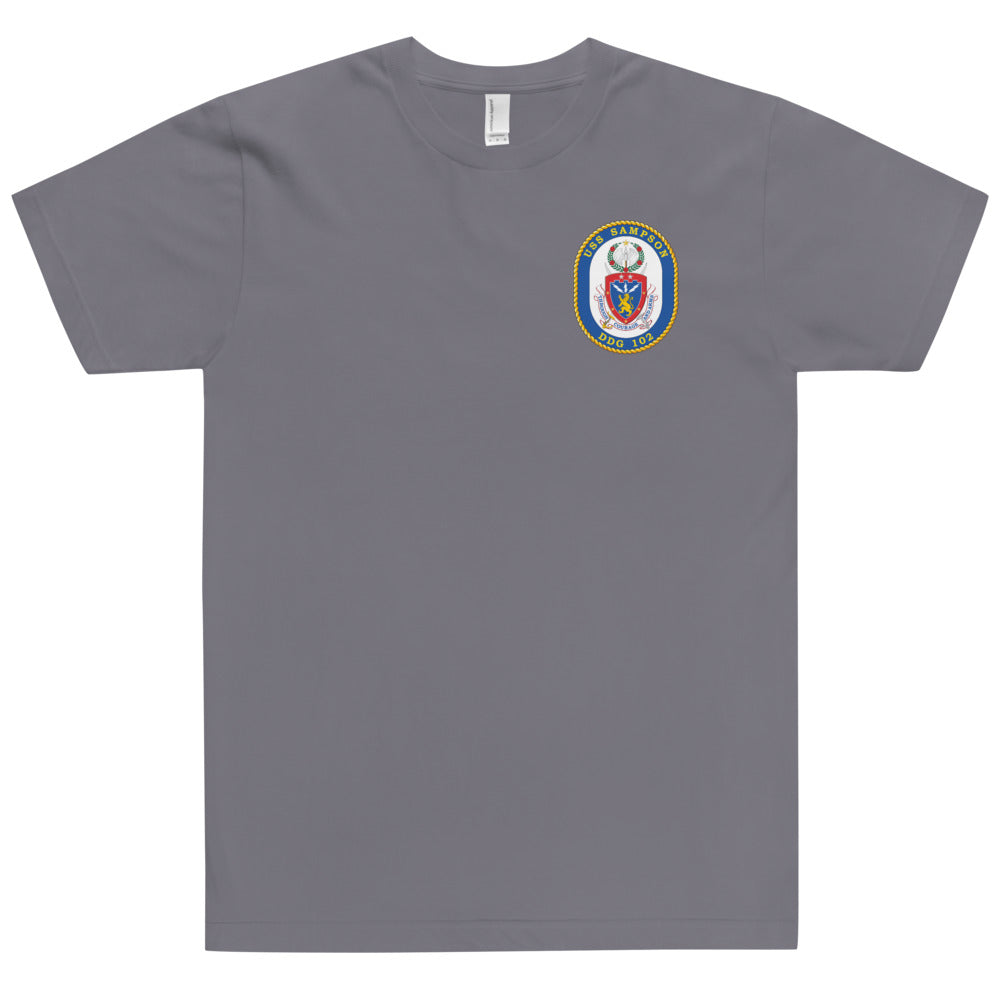 USS Sampson (DDG-102) Ship's Crest Shirt