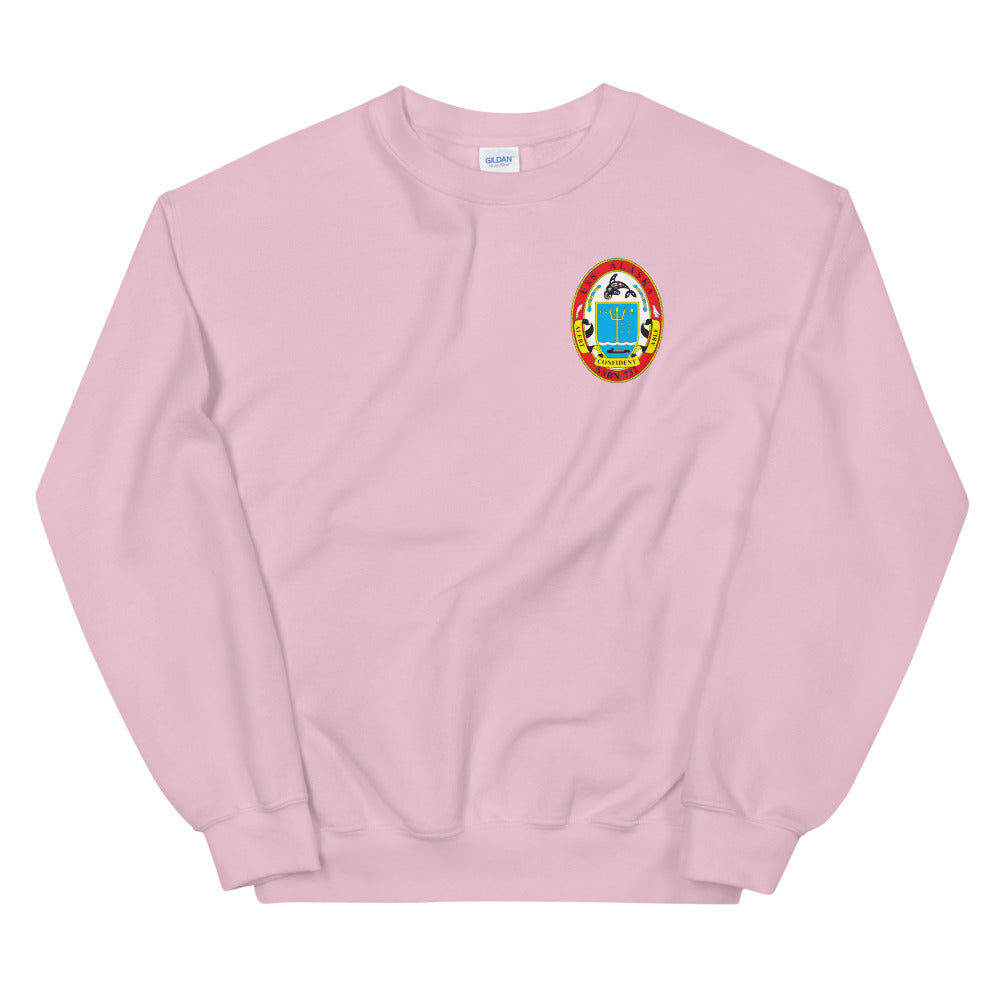 USS Alaska (SSBN-732) Ship's Crest Sweatshirt