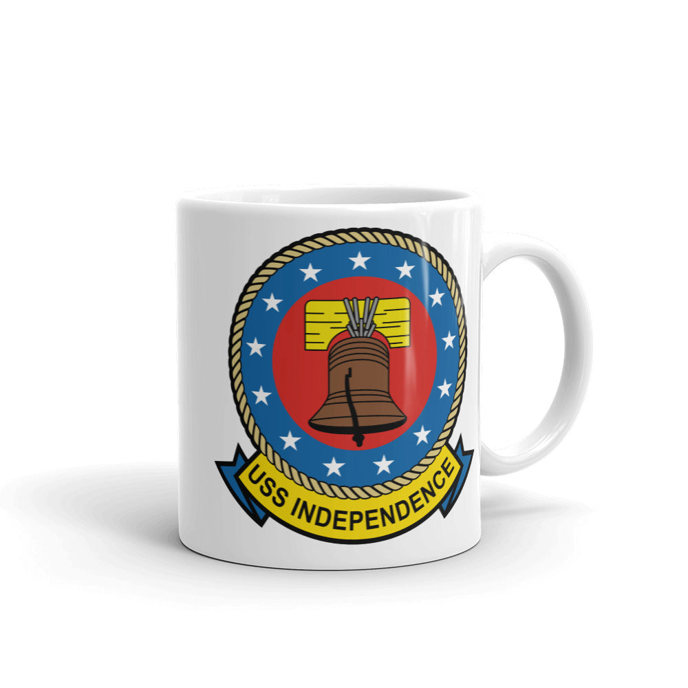 USS Independence (CVA/CV-62) Ship's Crest Mug