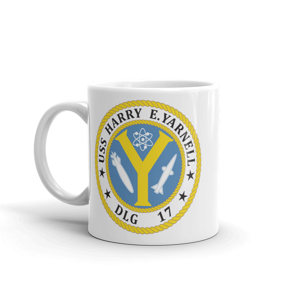 USS Harry E. Yarnell (DLG-17) Ship's Crest Mug