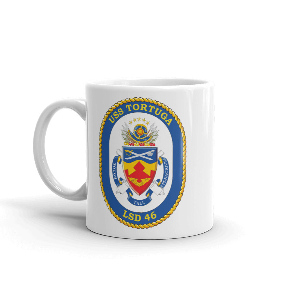 USS Tortuga (LSD-46) Ship's Crest Mug