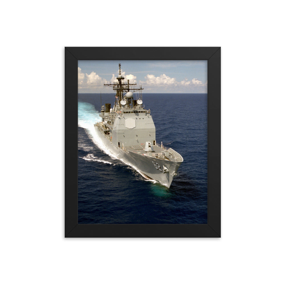 USS Chancellorsville (CG-62) Framed Ship Photo