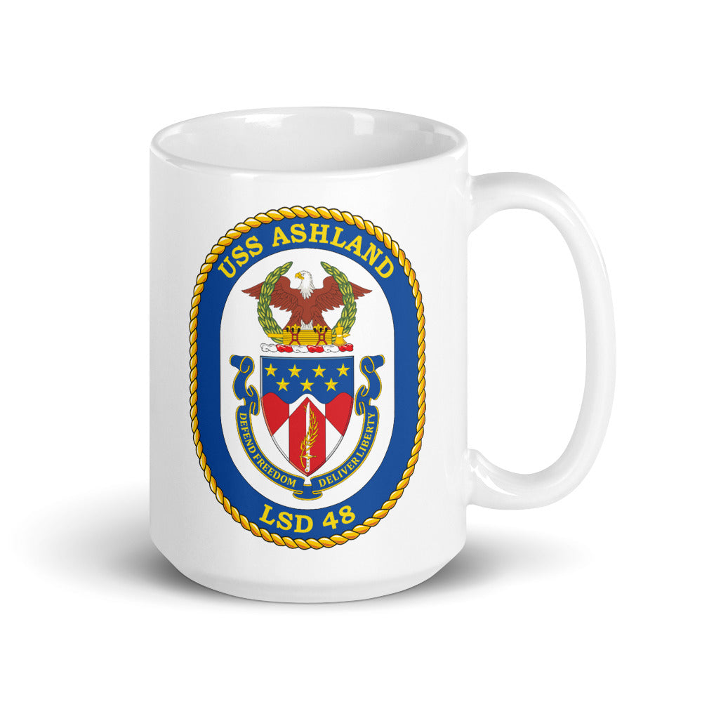 USS Ashland (LSD-48) Ship's Crest Mug