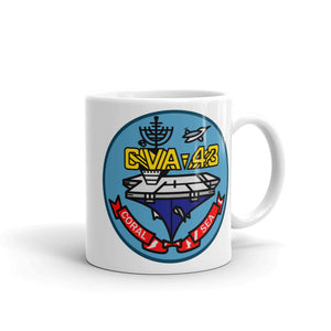 USS Coral Sea (CVA-43) Ship's Crest Mug