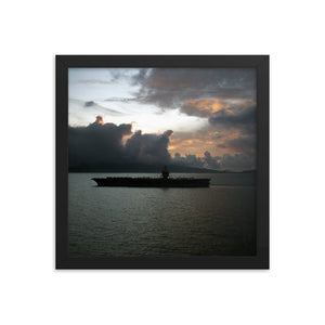 USS Enterprise (CVN-65) Framed Ship Photo
