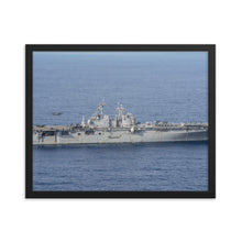 Load image into Gallery viewer, USS Bonhomme Richard (LHD-6) Framed Ship Photo