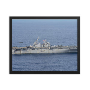 USS Bonhomme Richard (LHD-6) Framed Ship Photo