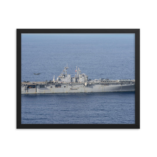 USS Bonhomme Richard (LHD-6) Framed Ship Photo