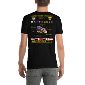 USS Theodore Roosevelt (CVN-71) 2015 Cruise Shirt