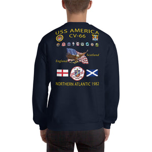 USS America (CV-66) 1982 Cruise Sweatshirt