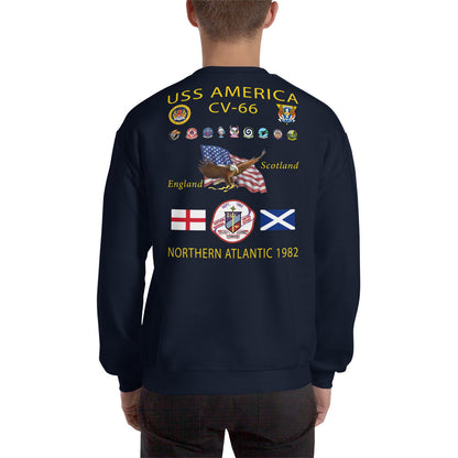 USS America (CV-66) 1982 Cruise Sweatshirt