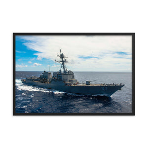 USS Halsey (DDG-97) Framed Ship Photo