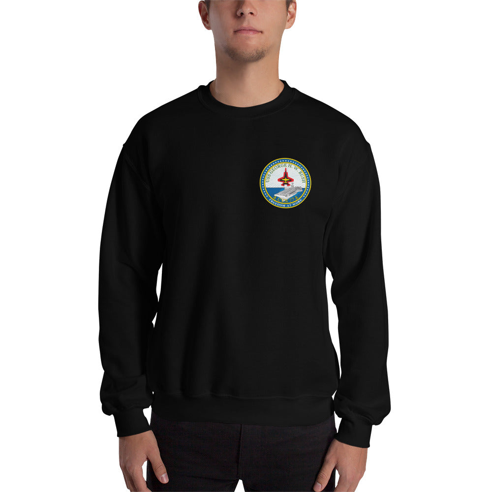 USS George H.W. Bush (CVN-77) 2014 Cruise Sweatshirt