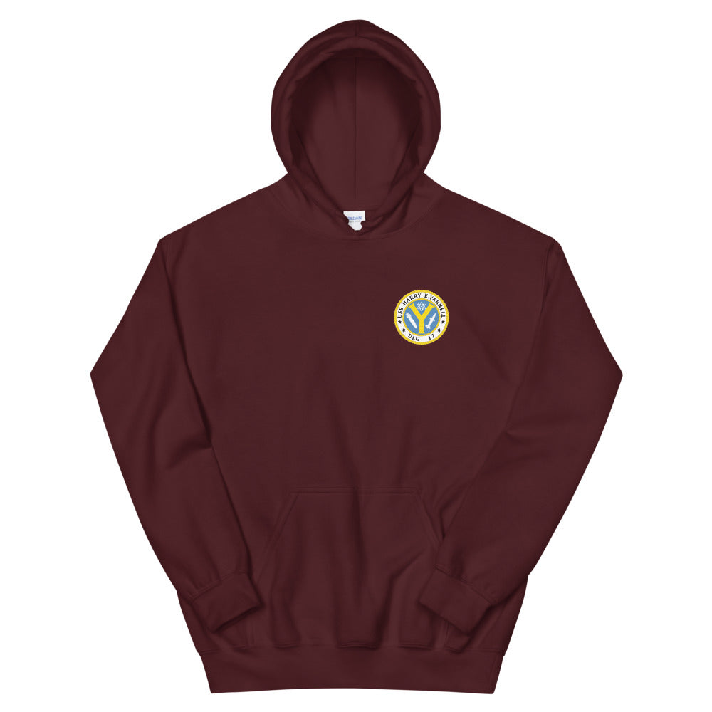USS Harry E. Yarnell (DLG-17) Ship's Crest Hoodie