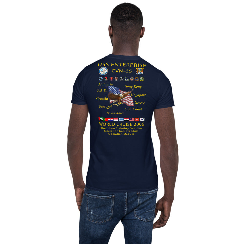 USS Enterprise (CVN-65) 2006 Cruise Shirt