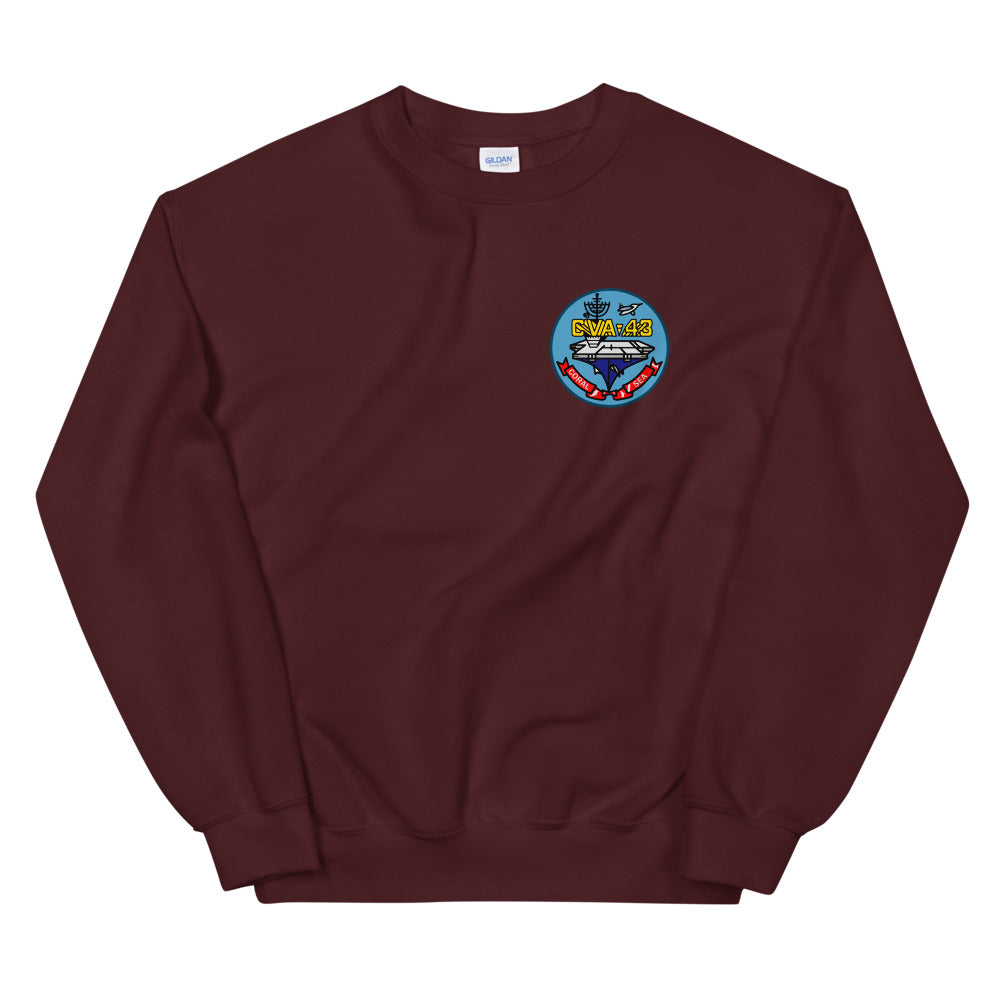 USS Coral Sea (CVA-43) 1973 Cruise Sweatshirt