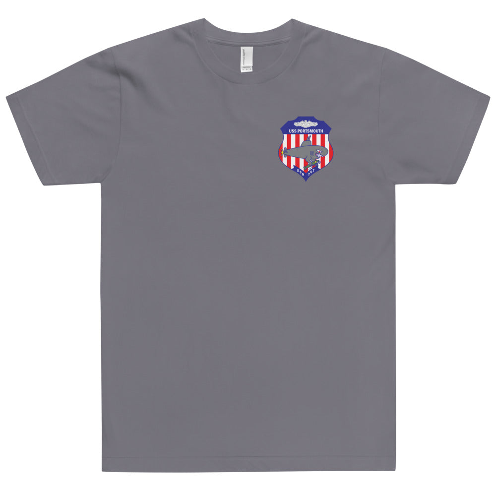 USS Portsmouth (SSN-707) Ship's Crest Shirt