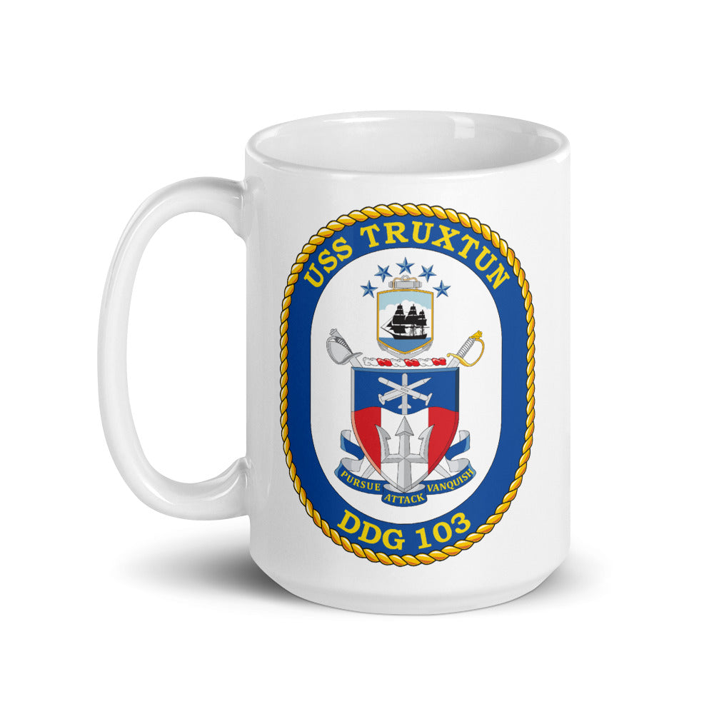 USS Truxtun (DDG-103) Ship's Crest Mug