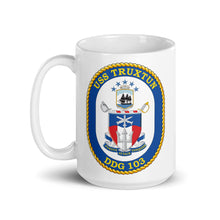 Load image into Gallery viewer, USS Truxtun (DDG-103) Ship&#39;s Crest Mug