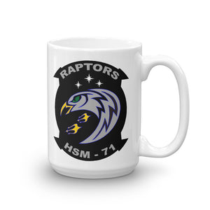 HSM-71 Raptors Squadron Crest Mug