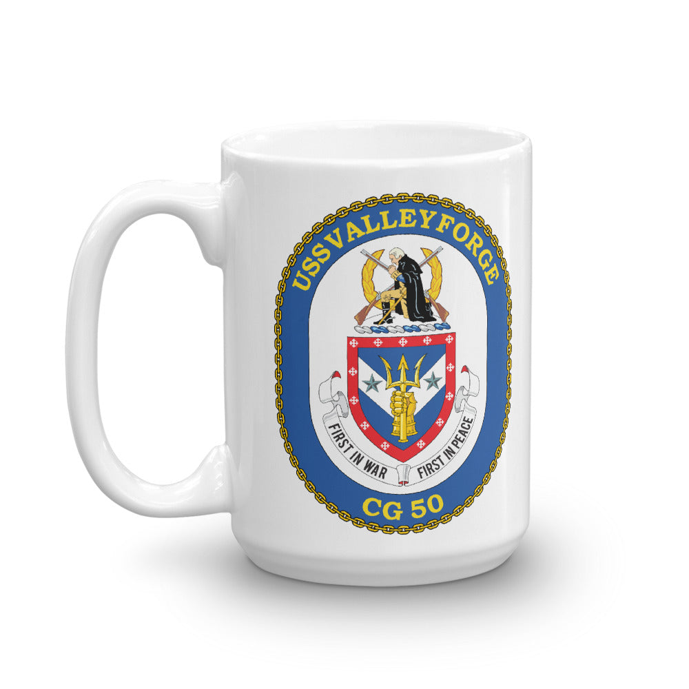 USS Valley Forge (CG-50) Ship's Crest Mug