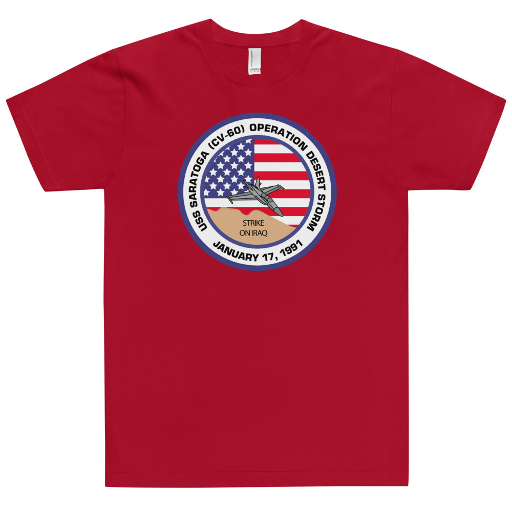 USS Saratoga (CV-60) Operation Desert Storm T-Shirt