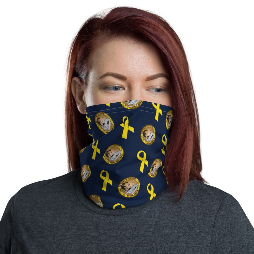 USS Abraham Lincoln (CVN-72) Yellow Ribbon Neck Gaiter