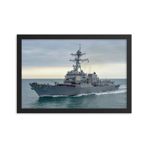 USS Gravely (DDG-107) Framed Ship Photo