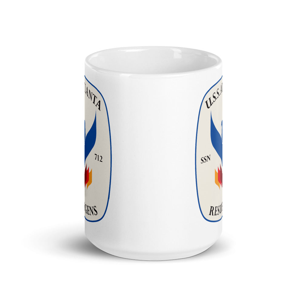 USS Atlanta (SSN-712) Ship's Crest Mug