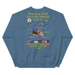 USS Carl Vinson (CVN-70) 1988 Cruise Sweatshirt - Family