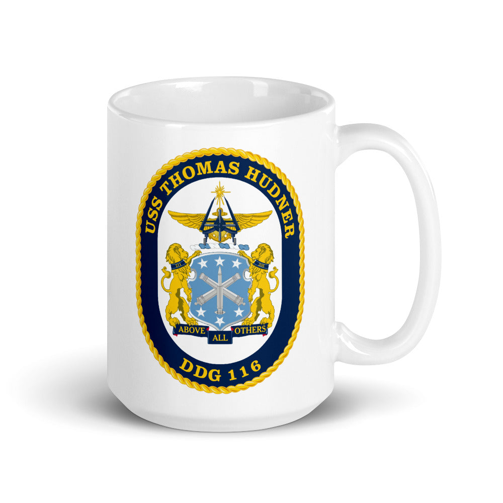 USS Thomas Hudner (DDG-116) Ship's Crest Mug