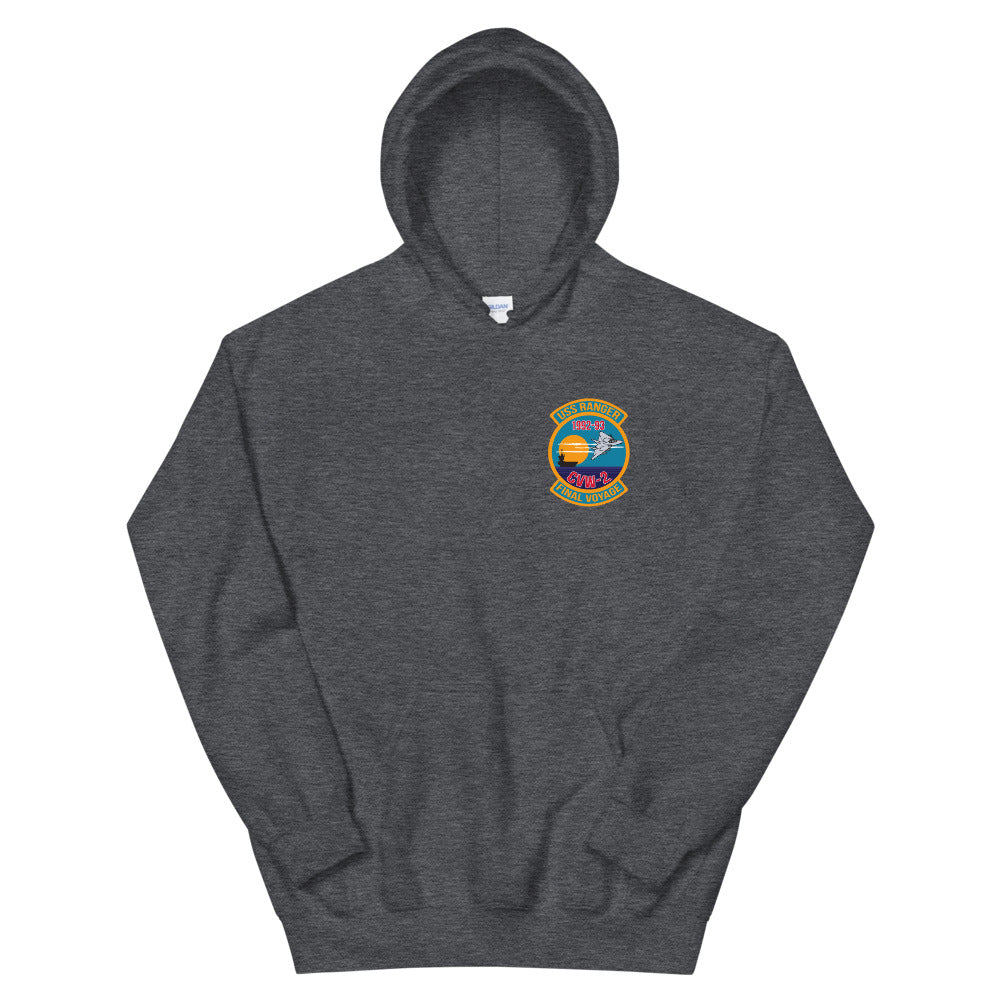 USS Ranger (CV-61) '92-'93 Final Voyage Hoodie