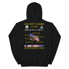 Load image into Gallery viewer, USS Kitty Hawk (CV-63) 1979-80 Cruise Hoodie
