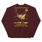 USS Barney (DDG-6) 1985 Cruise Sweatshirt