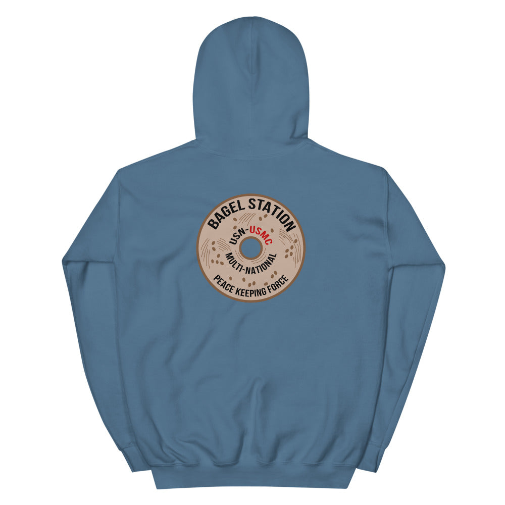 USS John F. Kennedy (CV-67) '83 Bagel Station Hoodie