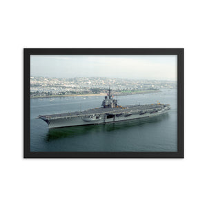 USS Ranger (CV-61) Framed Ship Photo