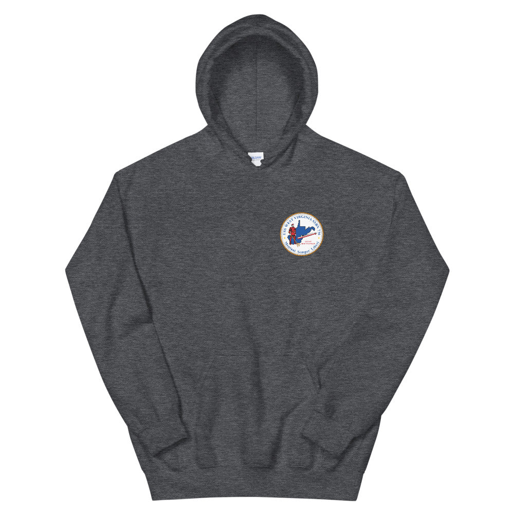USS West Virginia (SSBN-736) Ship's Crest Hoodie