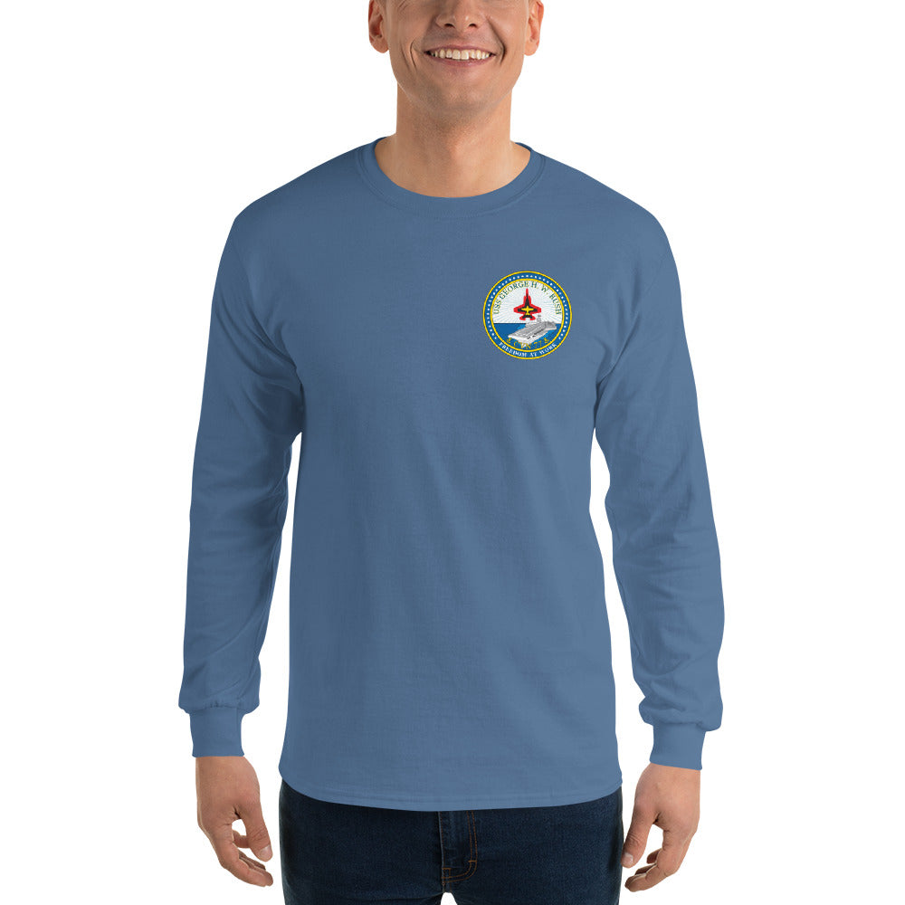 USS George H.W. Bush (CVN-77) 2014 Long Sleeve Cruise Shirt