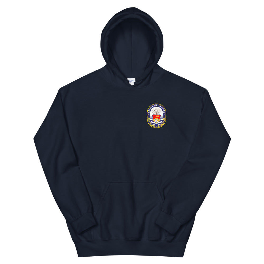 USS New Jersey (BB-62) 1989-90 Cruise Hoodie