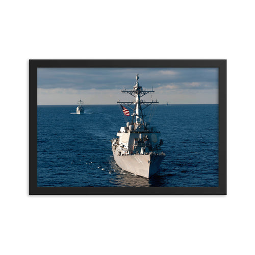 USS Bulkeley (DDG-84) Framed Ship Photo